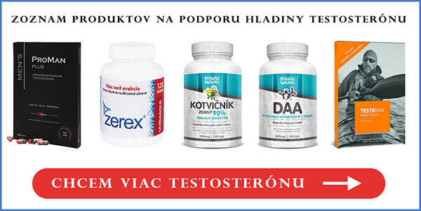 Tablety na zvýšenie testosterónu