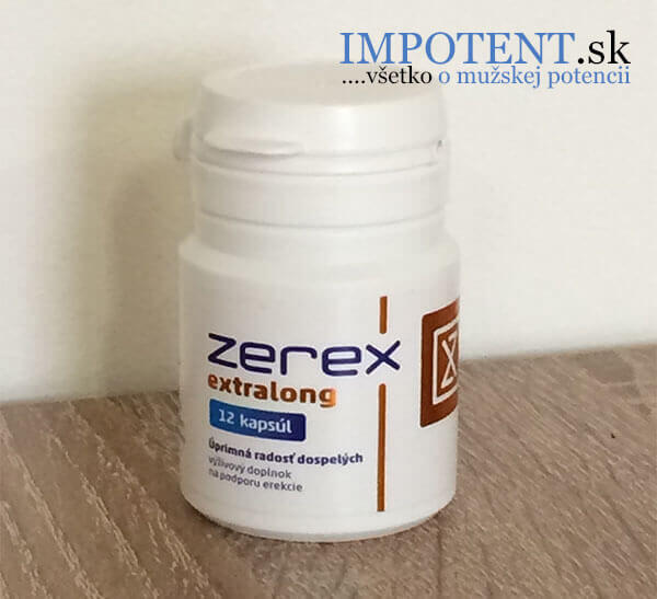 Zerex Extralong – pomôže Vám pri predčasnej ejakulácii ?