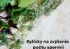 Druhy byliniek, ktoré prispievajú k vyššiemu počtu spermií