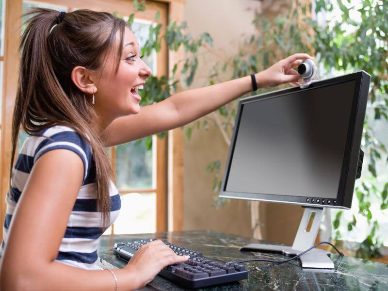 príprava pc na sex cez skype